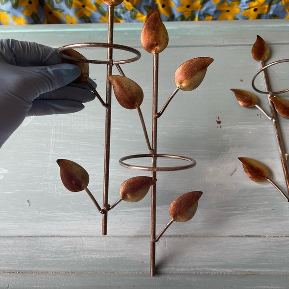 leaf candle holder - Picture 5 of 5